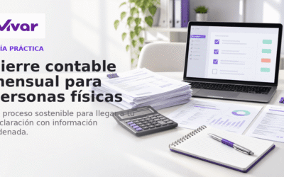 Cierre contable mensual para personas físicas: guía y checklist